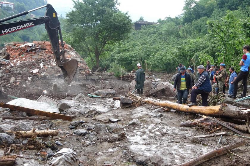 Trabzon’daki selde yaşanan yıkım ve can kayıpları insan kaynaklı