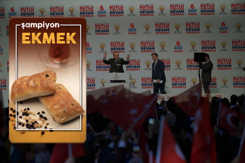 AKP kongrelerinde halkın ekmeğini yemişler