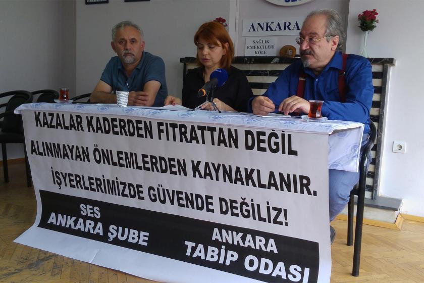 SES Ankara Şube: Çoğu hastanede işçi sağlığı ve güvenliği sadece kağıt üstünde