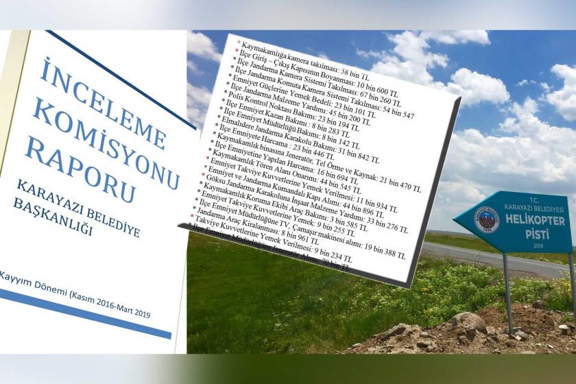 Karayazı Belediyesinde bütçe halk için değil, karakol için kullanılmış