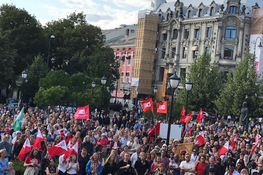 Norveç’te cami saldırısı sonrası ırkçılığa karşı eylem