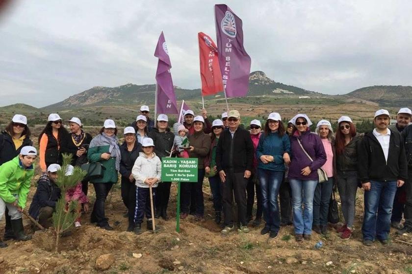 Tüm Bel Sen, İzmir'de ağaçlandırma kampanyası başlattı