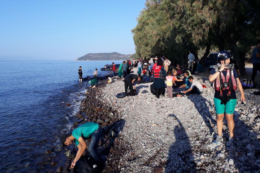 Midilli Adası’na mülteci geçişlerinde büyük artış