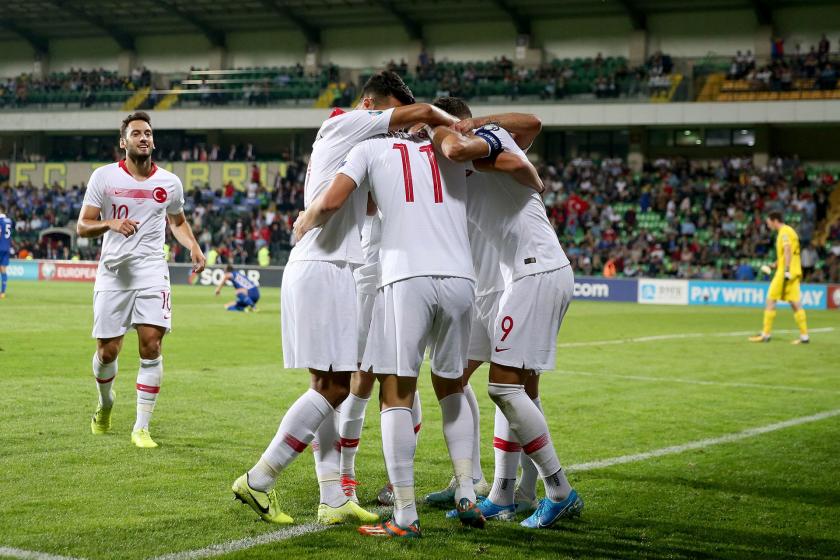 Türkiye A Milli Futbol Takımı, Moldova'yı 4-0 mağlup etti