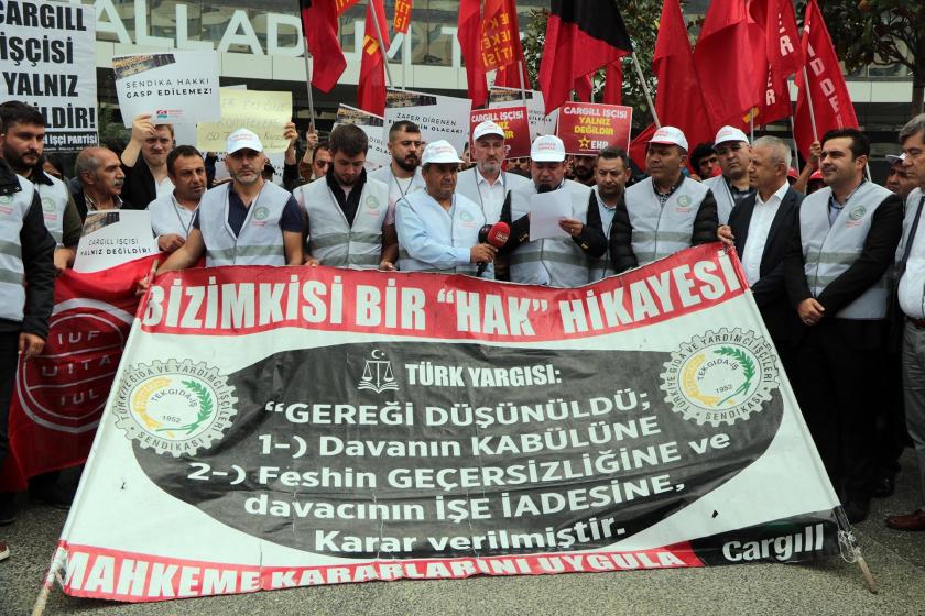 Direnişteki Cargill işçileri, eylemlerini başka noktalara da taşıyacak