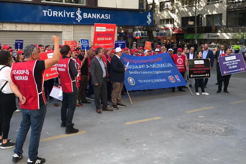 İş Bankası çağrı merkezinde sendika kitapları toplatıldı