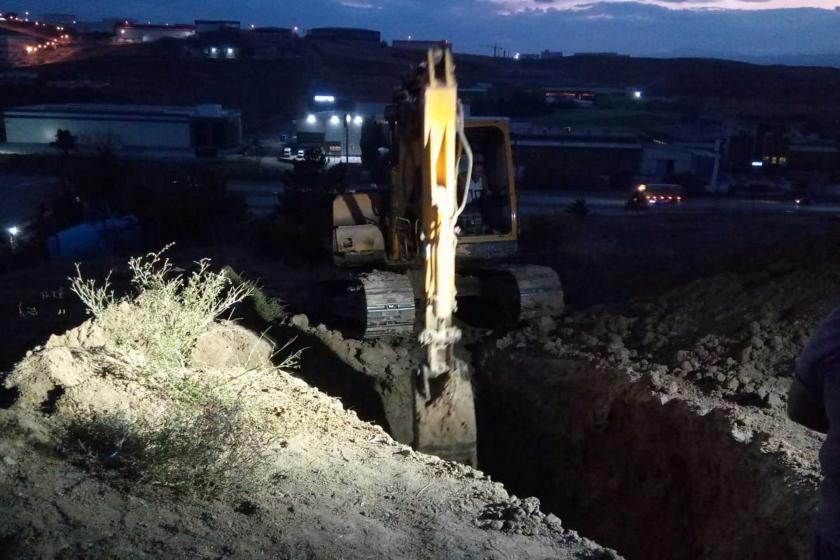 Ankara'da toprak kayması: 1 işçi yaşamını yitirdi