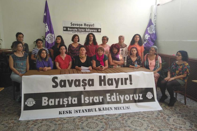 KESK İstanbul Kadın Meclisi: Barışta ısrar ediyoruz