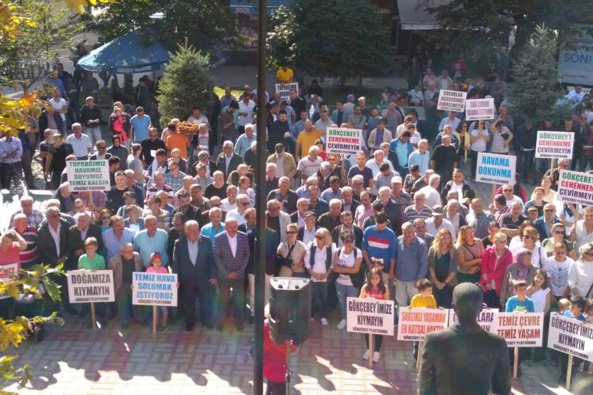 Zonguldak'ta biyokütle enerji santraline karşı eylem