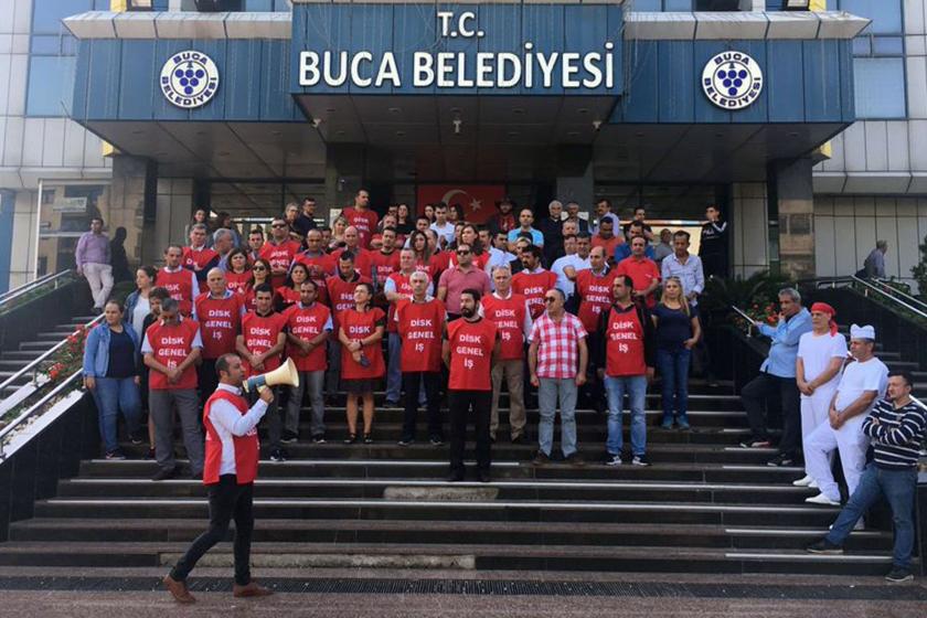 Buca Belediyesi işçileri: Alacaklarımız eksiksiz yatırılsın