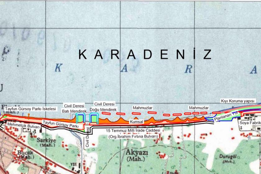 Ordu'da deniz dolgusu için bilirkişi raporu: Yetersiz