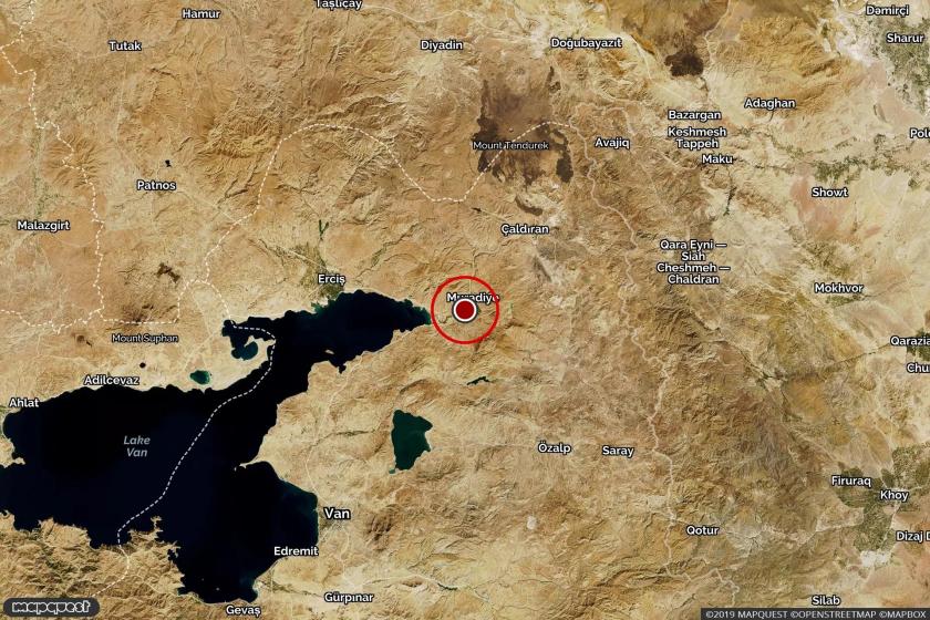 Van'da 4.0 büyüklüğünde deprem meydana geldi