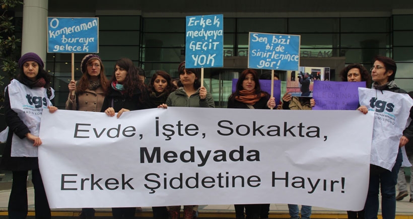 Kadın gazeteciler Star TV’yi protesto etti