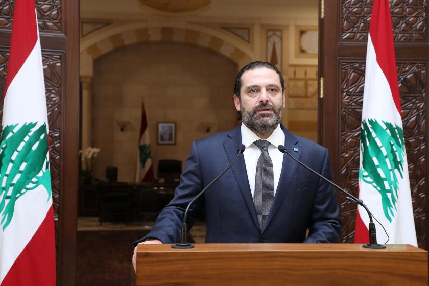 Lübnan Başbakanı Saad Hariri istifasını Cumhurbaşkanı Avn'a sundu