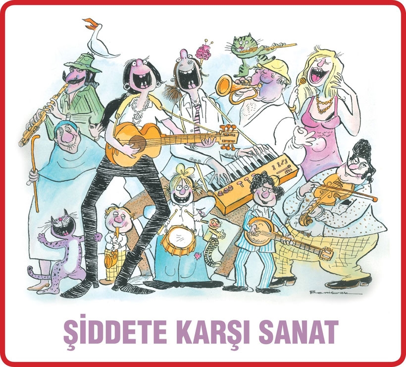 PERA FEST  ‘Şiddete Karşı  Sanat’ diyor