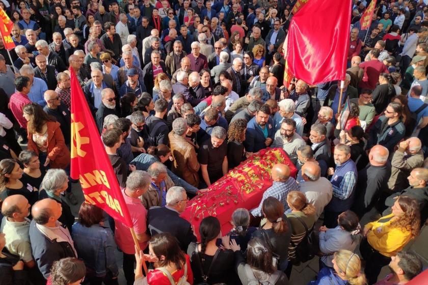 Emek Partisi MYK Üyesi Metin İlgün törenle uğurlandı