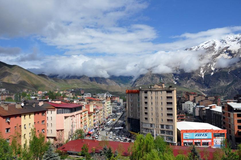 Hakkari kent merkezinin görüntüsü