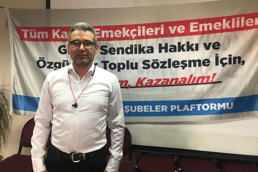 KESK İzmir Şubeler Platformu Dönem Sözcüsü Mustafa Güven