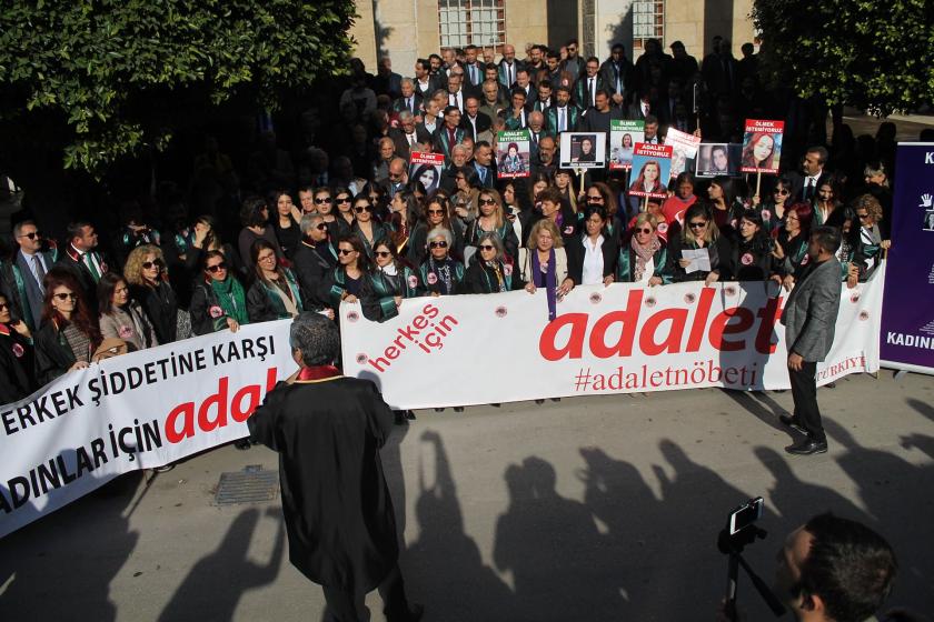 Adana'da yapılan Adalet Nöbeti