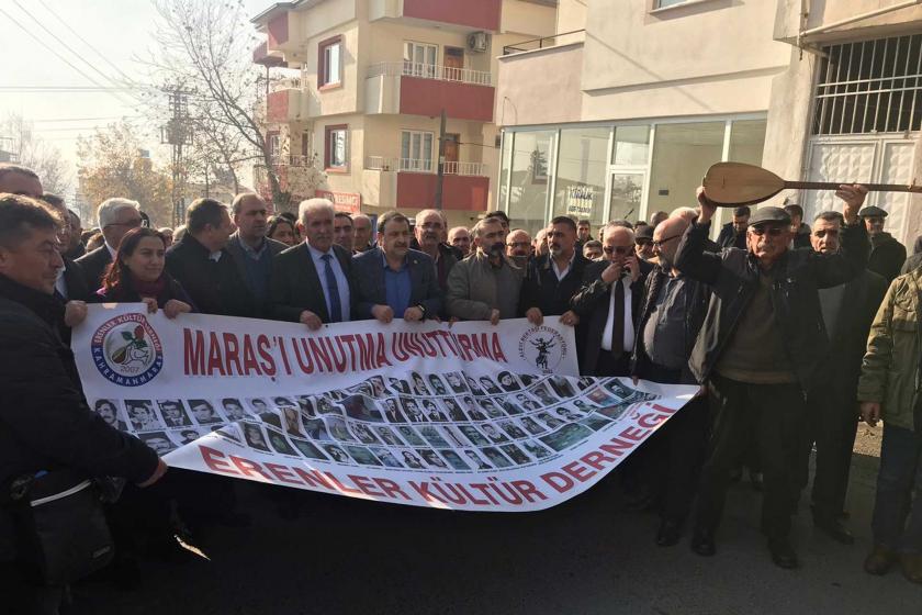 Maraş Katliamı'nda yaşamını yitirenler Maraş’ta anıldı: Yüzleşin