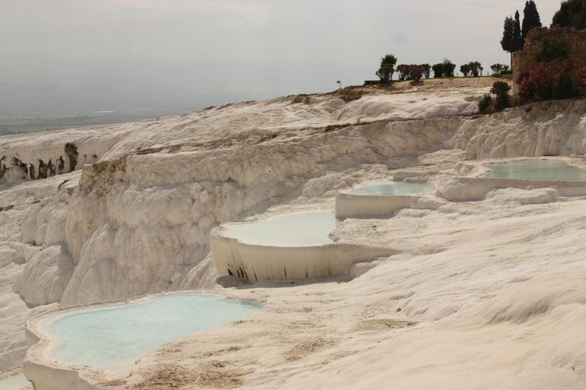 Denizli/Pamukkale travertenleri.