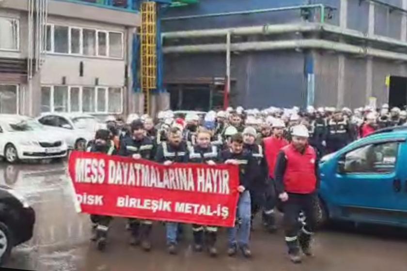 Gebze Kroman Çelik işçisinden MESS'e uyarı: Şalter inecek, bu iş bitecek!