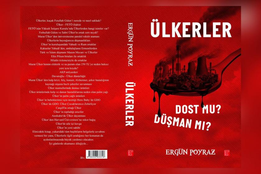 Ergün Poyraz’ın Ülkerler-Dost Mu Düşman Mı? adlı kitabının kapağı