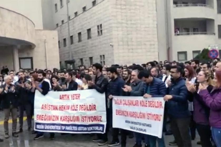 Mersin Üniversitesi Tıp Fakültesi çalışanları