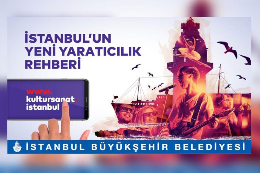 Kültür Sanat İstanbul reklam afişi