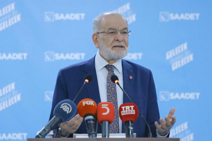 Temel Karamollaoğlu basın toplantısı düzenliyor