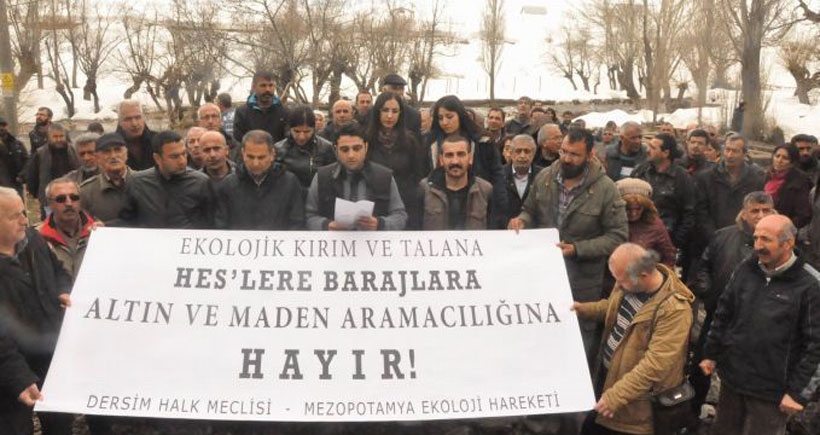 'HES ve barajlar projelerini durdurun'