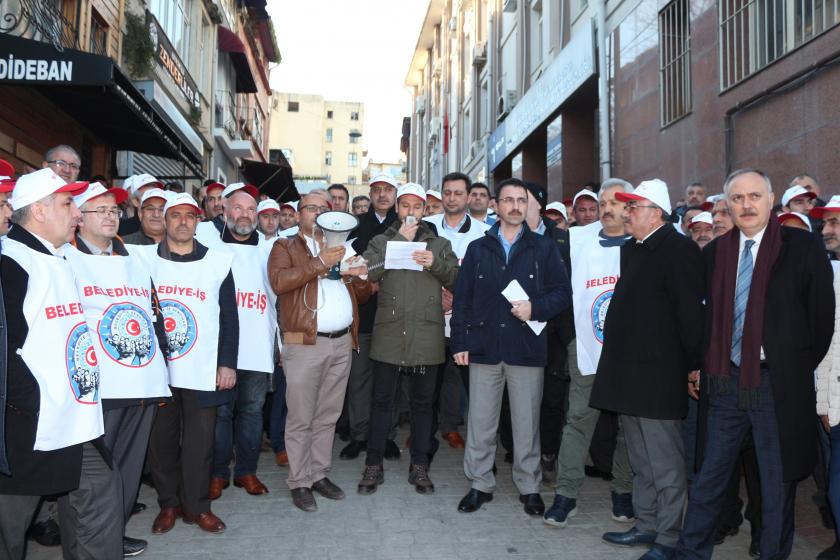 Belediye-İş: İşçiyi çalıştırmak serbest, örgütlenmek, toplu sözleşme yapmak yasak