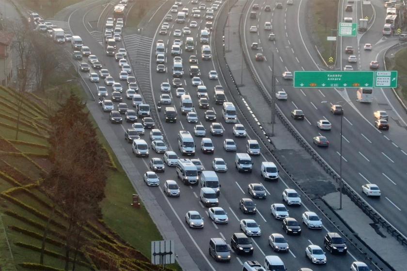 havadan trafik sıkışıklığı