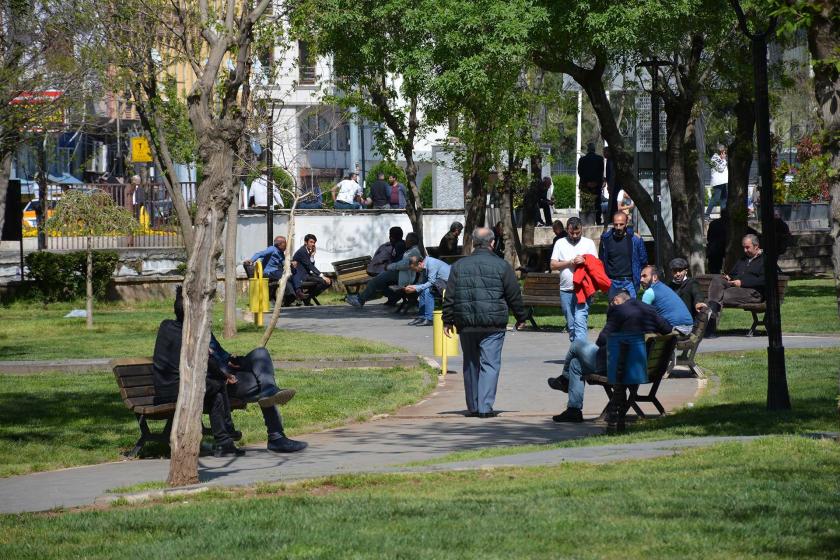 Diyarbakır'da bir park