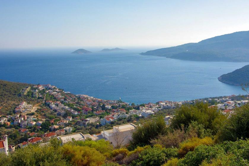 Antalya'nın Kaş ilçesi 