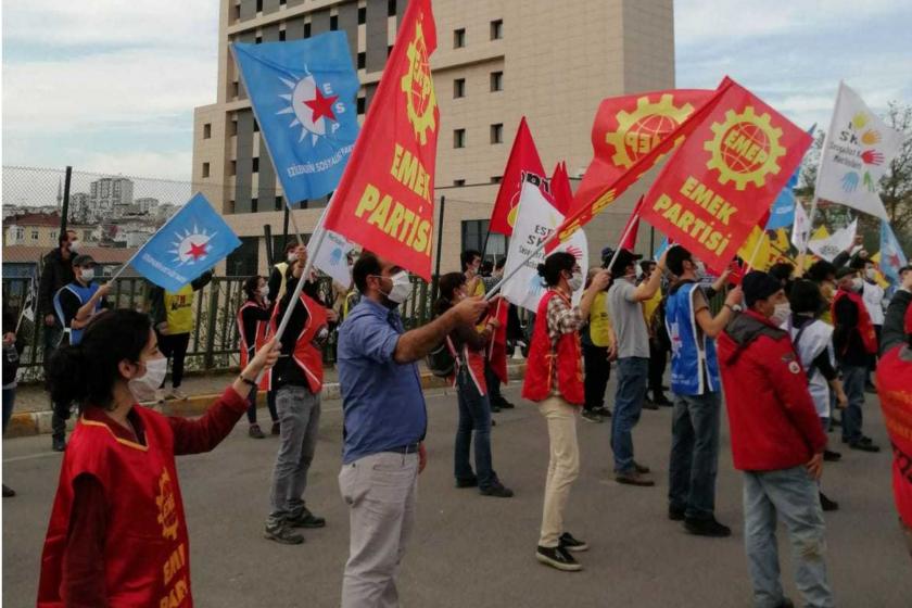 İstanbul Emek, Barış ve Demokrasi Güçleri 1 Mayıs’ı kutladı