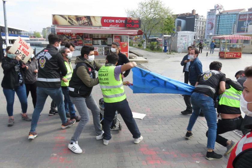 Kadıköy'de 1 Mayıs gözaltısı