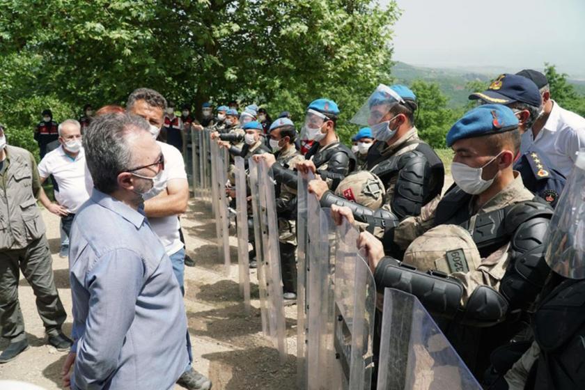 Meslek odalarından oluşan heyete jandarma engeli