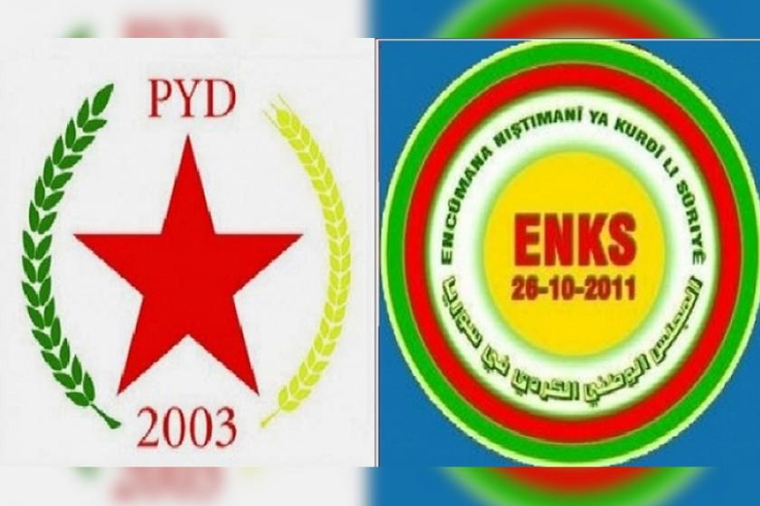 PYD ve ENKS logoları