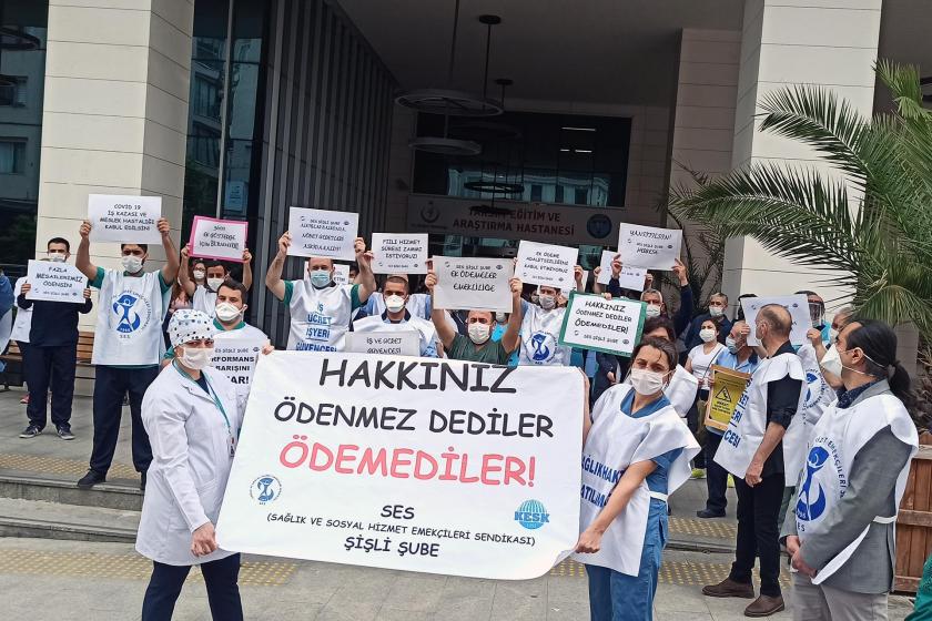 Taksim Eğitim ve Araştırma Hastanesi önü 