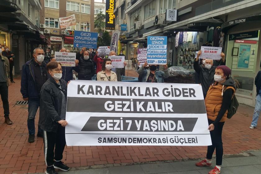 Samsun Demokrasi Güçlerinin basın açıklaması