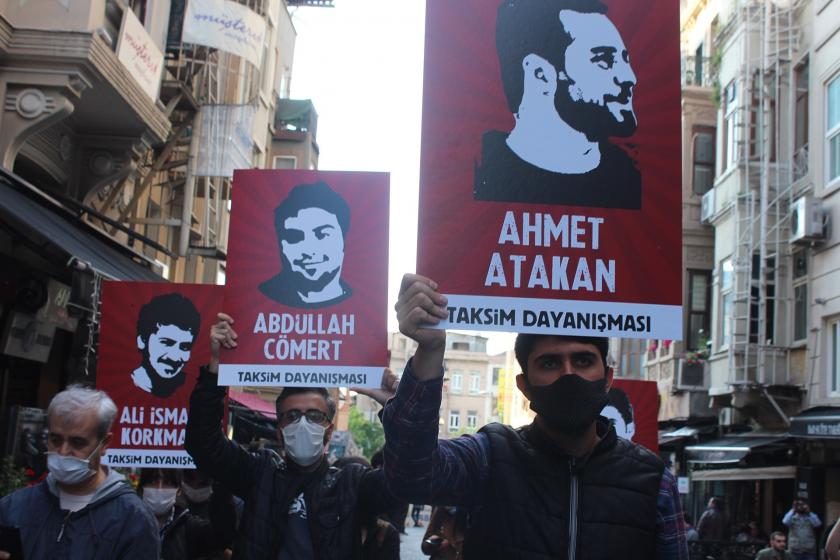 Taksim Dayanışması, Gezi'nin 7. yıl dönümünde İstiklal'de bir araya geldi