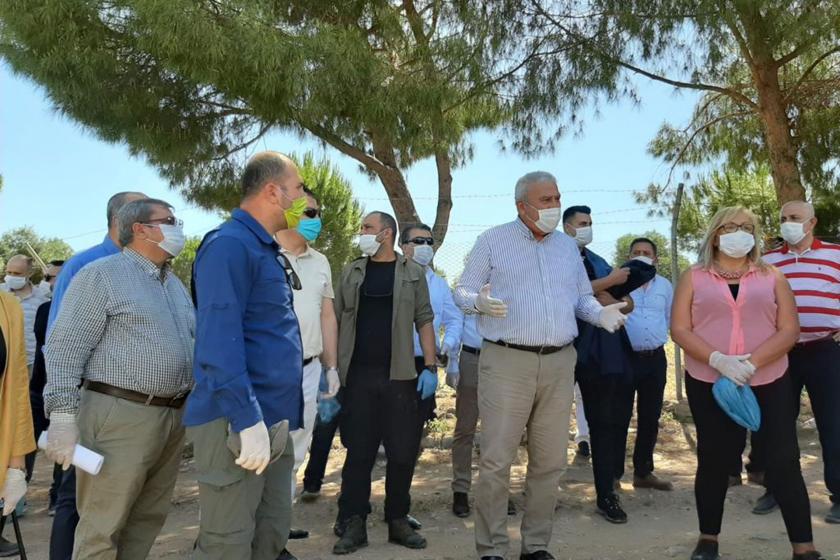 Aydın'da çevre örgütleri ve Efeler Belediyesi dünya çevre günüyle ilgili basın açıklaması yaparken