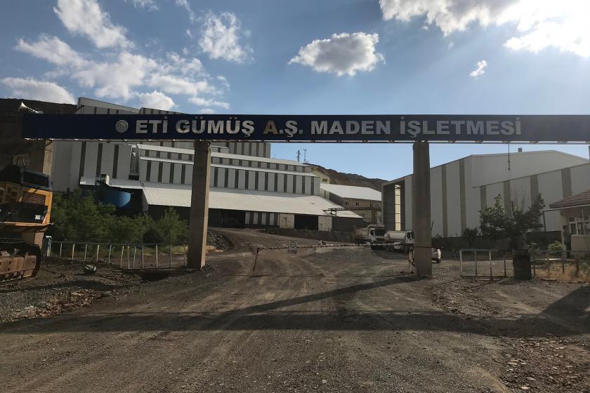 Elazığ'ın Maden ilçesinde faaliyet yürüten Yıldızlar SSS Holdinge bağlı Eti Gümüş A.Ş. Maden İşletmesi.