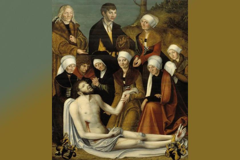 Lucas Cranach’ın “Ağlayan Mesih” tablosu