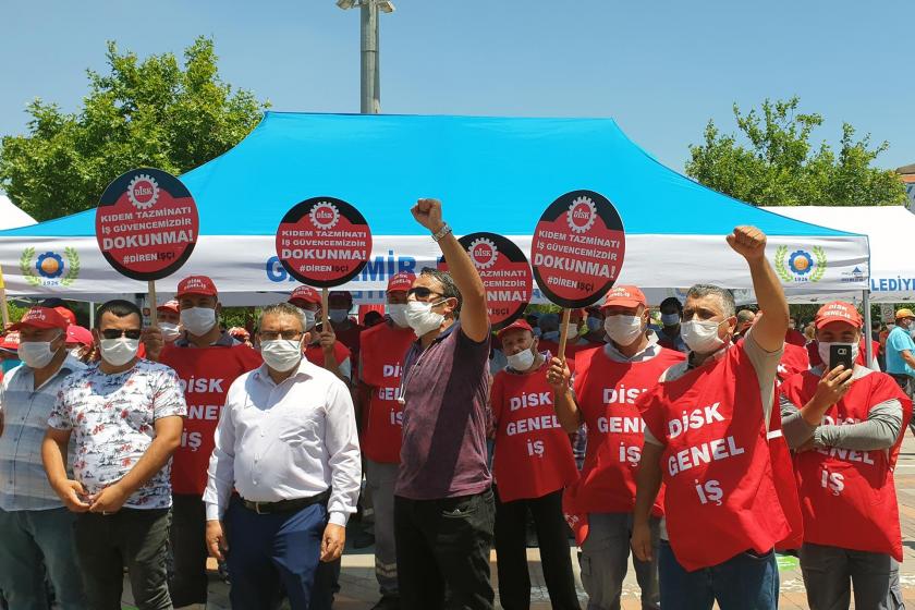 Gaziemir Belediye işçileri