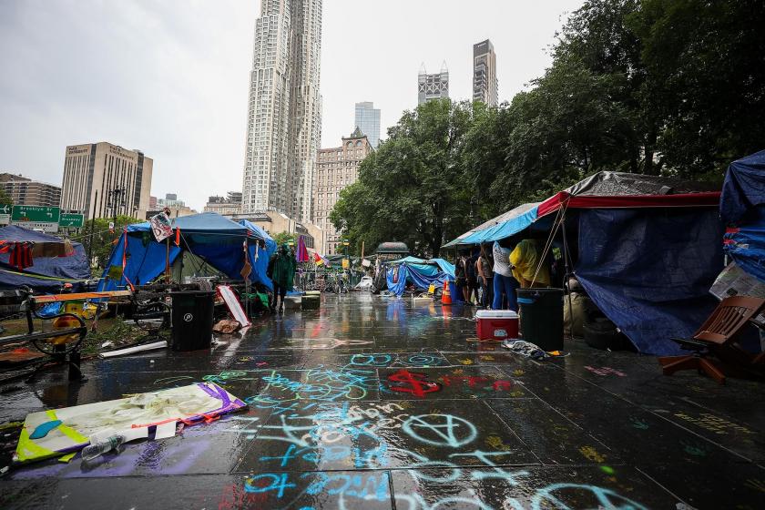 New York Belediyesi önünde ırkçılık protestoları sürüyor