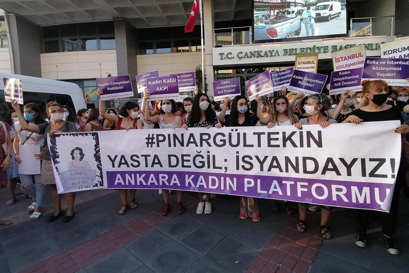 Ankara Kadın Platformu üyesi kadınlar