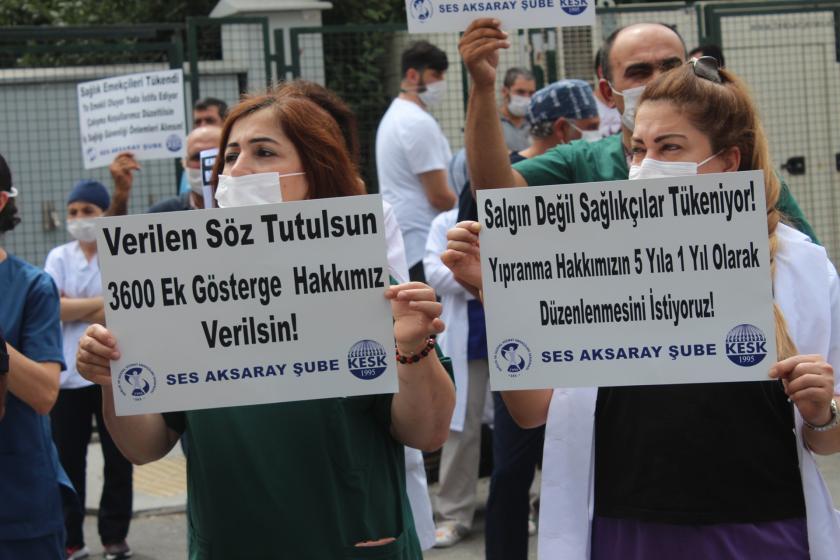 SES Elazığ Şube Başkanı: Salgın değil, sağlık emekçileri tükeniyor!