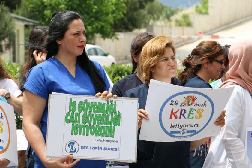 İzmir'den bir hemşire: Sağlık Bakanı ve müdürleri mi bakacak çocuklarımıza?